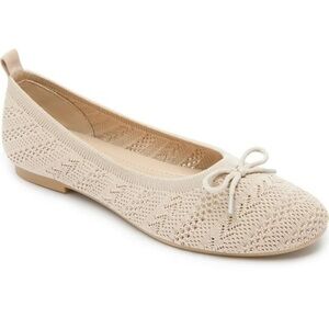 Women’s Ballet Flats Knit Mesh Flats